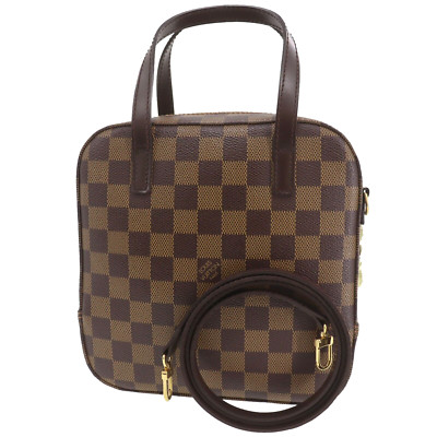 Louis Vuitton LV Gebraucht Handtasche Spontini SP Order Schulter Damier N4802...
