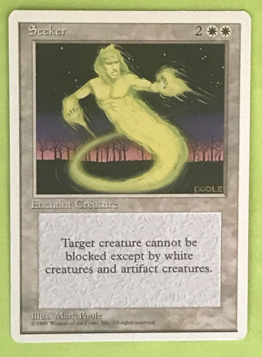 MTG - Magic the Gathering - Fourth Edition (1995) - Seeker | eBay