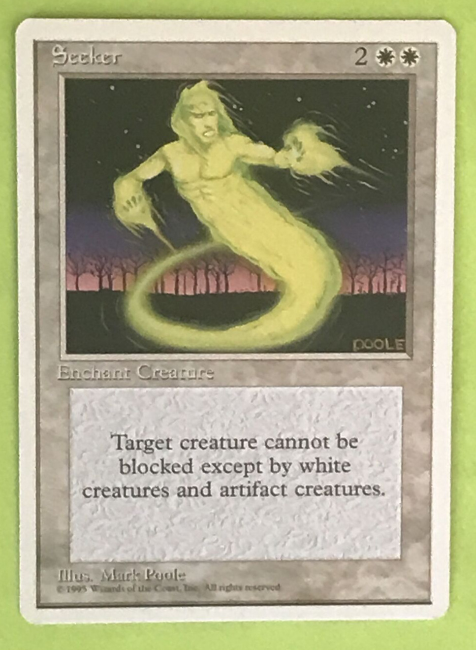 MTG - Magic the Gathering -  Fourth Edition (1995) - Seeker