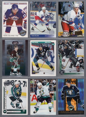 Lot of (59) TEEMU SELANNE Starter Collection - No Duplicates w/Inserts - Bild 3 von 16
