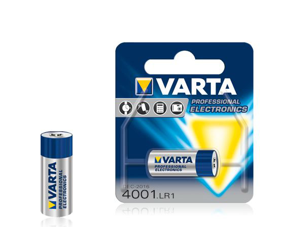 Lot De 6 Piles Varta Professional Electronics LR1 (N) 1.5V - Piles Alcalines Pour Appareils électroniques