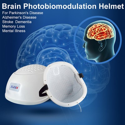 1-20000Hz Photobiomodulation Brain Helmet for Cerebral Palsy Anxiety Depression 