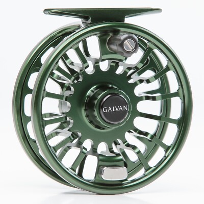 Galvan Torque T-5 Fly Reel - Green - Free Fly Line - FREE 2 DAY SHIPPING |  eBay