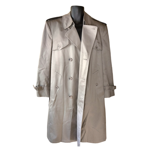 London Towne Vintage Men's Overcoat Trench Coat Brown Size 42 Regular - Picture 4 of 12