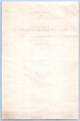 Cabezal de valla Queen Anne Maryland MD G L 1934 Jump Hardware Implement Co Wire Fencing - Imagen 2 de 2