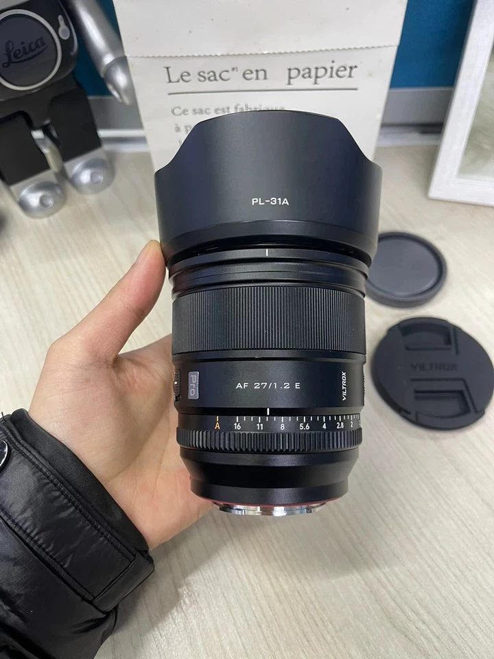 VILTROX 27毫米F1.2专业镜头-98%全新自动对焦适用于索尼E卡口相机 — 第 2/4 张图片