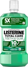 Listerine Total Care Mouthwash 500ml – Clean Mint for Fresh Breath & Gum Health