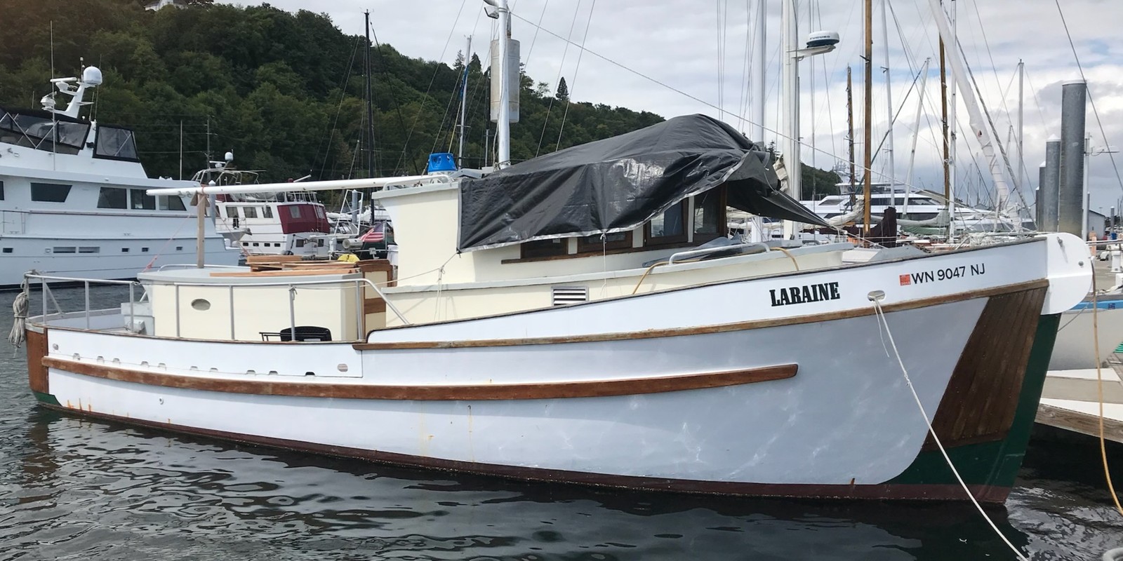 1962 Goto Trawler Laraine 38' Cruiser w/ Title