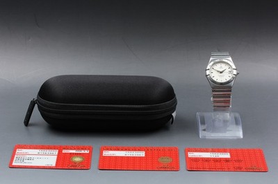 Vintage OMEGA Constellation 1502.3 Automatic White Date Herrenuhr 35mm JAPAN