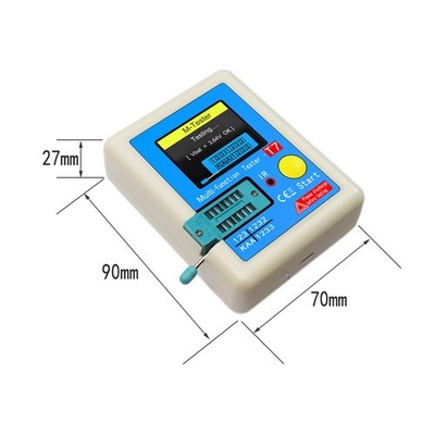 Transistor Meter -T7 Multi-Function Capacitance Resistance Tester Full Co DSO