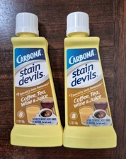 2 Pack Carbona Stain Devils Coffee, Tea, Wine & Juice, 1.7 Ounce - FREE SHIP