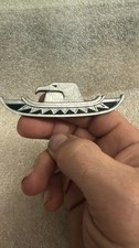 Oem 1960-63 Ford Thunderbird Trunk Lock Flipper Emblem C1sb-6343516-b
