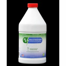 Pharmaceutical Disposal System Rx Destroyer 64 oz. Bottle 64 oz By RxDestroyer