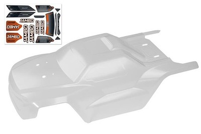 Team Corally Polycarbonate Body Jambo XP 6S Clear Cut 1 pc / C-00180-701