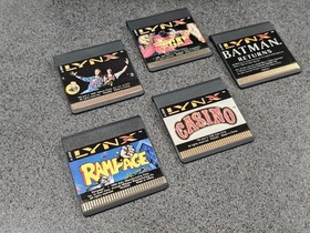 🔥 Atari LYNX Model 2 II Handheld Console W/ Games *WORKS GREAT *  🔥