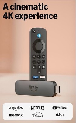 Amazon Fire TV Stick 4K Plus 8GB Wi Fi 6 HDMI 2160p Dolby Vision