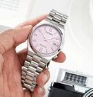 Citizen X Pantone Limited Color Automatic Watch Dreamy Pink NJ0158-89X