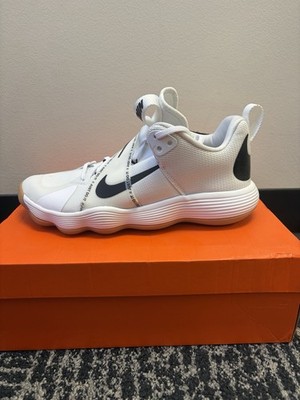 Size 10.5 - Nike React HyperSet White Black Gum for sale online | eBay