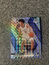 2024-25 Panini Mosaic RC Jaylen Wells Silver Mosaic Prizm