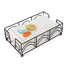 Ebristar Guest Towel Napkin Holder, Elegant Disposable Paper Hand Towel Holde...