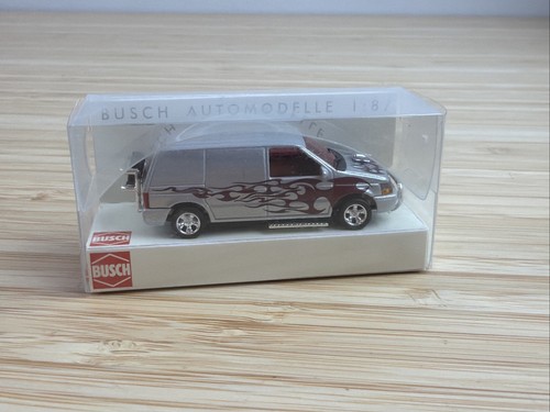 Furgoneta Dodge Ram Busch Ricko 44656 "Krazy Kars" escala HO montada nueva | Zustand: New