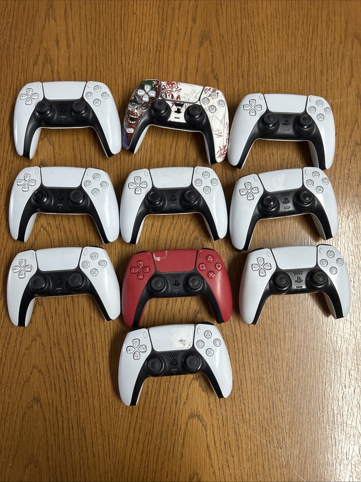 Lot Of 10 Defective Various Colors Ps5 Controllers PlayStation Sony CFI-ZCT1W