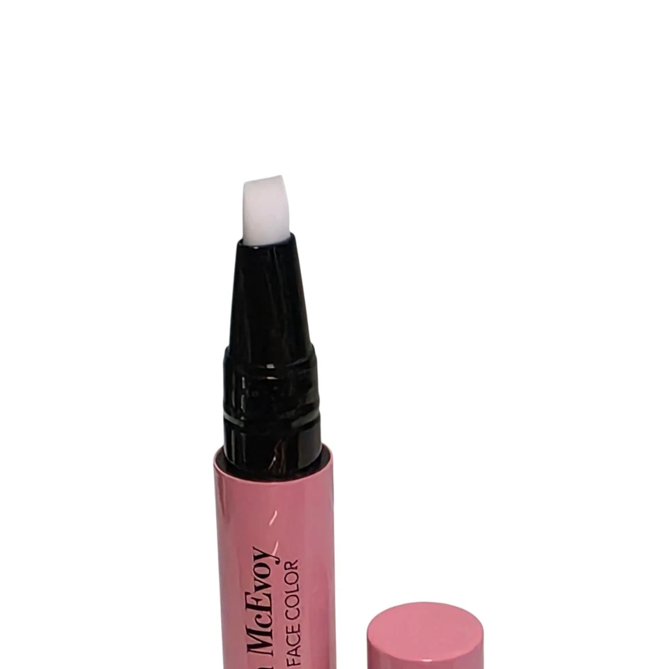 Trish McEvoy Líquido Color Rostro Brillo Coral Rosa Color Líquido Tamaño Completo Nuevo Foto 3 de 4