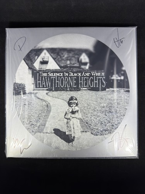 #ad #ad Hawthorne Heights The Silence in Black and White Deluxe Edition Signed Vinyl $159.99
