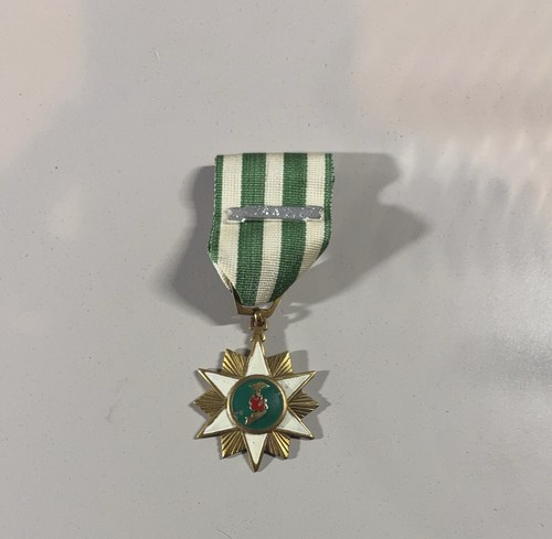 South Vietnam Campaign Medal Chien-Dich Vietnam-Nam Boi-Tinh 1967 Pin