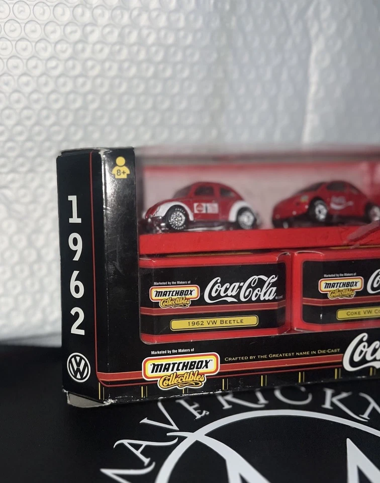 Matchbox Collectibles - 1962 VW Beetle & 1998 Concept 1 Coca Cola Volkswagen Bug - Image 2 of 4