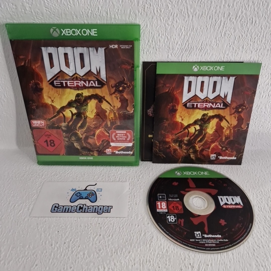 Doom Eternal - Xbox One - PAL Deutsch - OVP - Anleitung