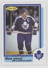 1986-87 O-Pee-Chee Rick Vaive #191 0m8e