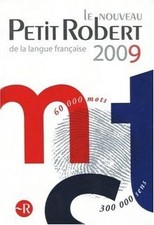 Le nouveau Petit Robert de la langue française 2009 | Buch | Zustand gut
