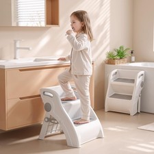 Foldable Bathroom Step Stool, Bathroom Step Stool