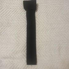 BOSS  Hugo Boss Knit 100% Silk Tie Black Squa...
