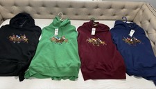 Polo Ralph Lauren 4 Triple-Pony Men  s Fleece Hoodie - Cruise Navy, L