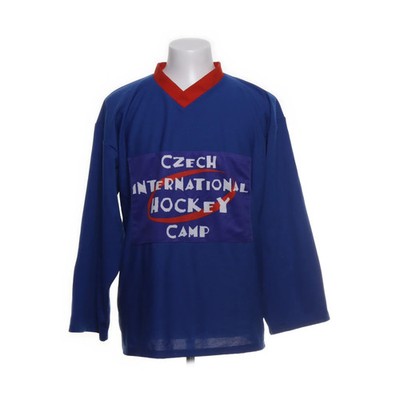Ferrano, Eishockeyhemd, Größe: M, Blau/Rot/Lila, Polyester, Print, Herren #h9a