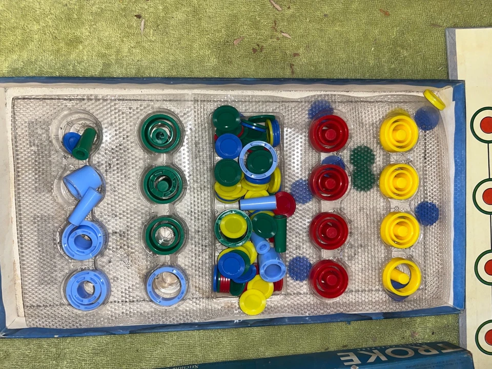 Troke Castle Checkers Selchow & Richter Sel-Right - Vintage 1961 Complete - Image 4 of 4