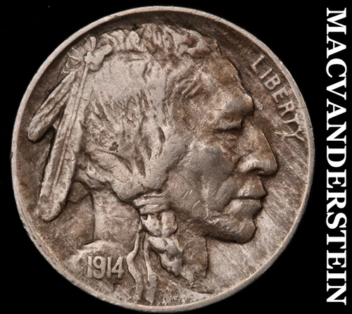 1914 Buffalo Nickel- Semi-Key Extra Fine No Reserve #i4683
