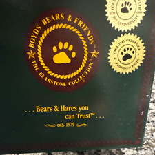 Boyds Bears Friends Bearstone Collection Sunny Sally Collectors Resin 1999