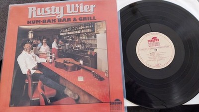 LP Rusty Wier / Kum-Bak Bar & Grill - SUNDOWN UK - VINYL MINT