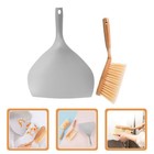 1 Set Desktop Small Dustpan Brush Keyboard Sofa Floor Cleaning Brush Dustpan