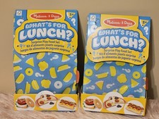 Melissa  Doug What  s For Lunch Surprise Meal Play Food Set - Series 1 Toy