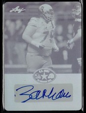 L33,515 -  2015 Leaf Army AA Bowl Auto Plates Cyan #BAZO1 Zach Okun 1/1