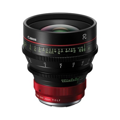 Canon CN-R 20mm T1.5 L F Cinema Prime Lens (Canon RF)