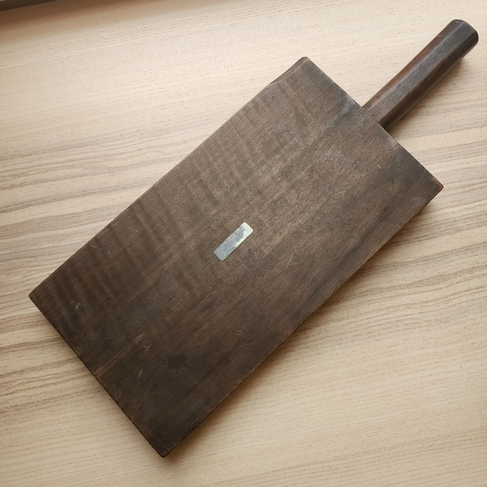 ANTIGUO MOLDE JAPONÉS PARA PASTELES KASHIGATA MADERA DE PESCADO DE BESUGO TAI  Foto 2 de 4