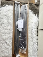 1-Panel 6ft Freestanding Indoor Room Divider, Privacy Screen 1.8m X 1.8m, Grey