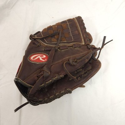 Rawlings GGB1103 11  Baseball Glove Youth RHT Brown Leather Gold Glove VGC