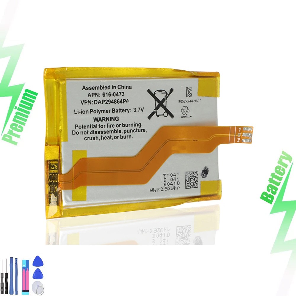 Battery For Apple iPod Touch 2 3nd 3G 616-0401 616-0404 616-616-0471 616-0473