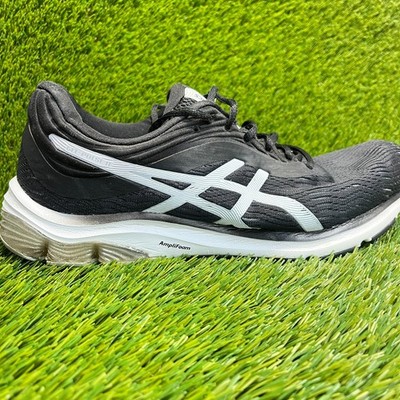 Asics Gel-Pulse 11 Mens Size 10 Black White Athletic Running Shoes Sneakers